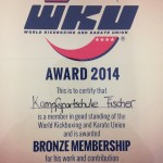 WKU Bronze Mitgliedschaft 2014 Die WKU Bronze Mitgliedschaft 2014